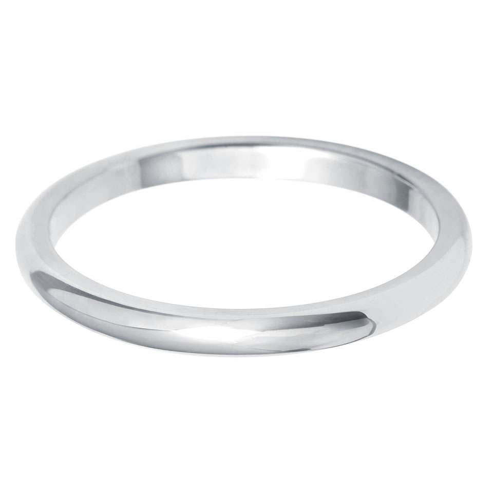 D Shape Wedding Ring