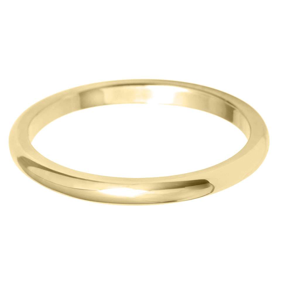 D Shape Wedding Ring