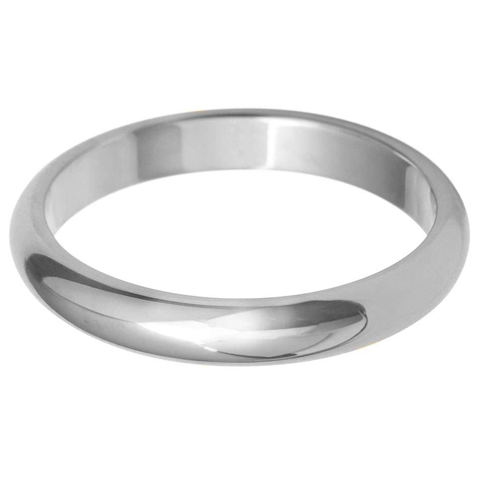 D Shape Wedding Ring