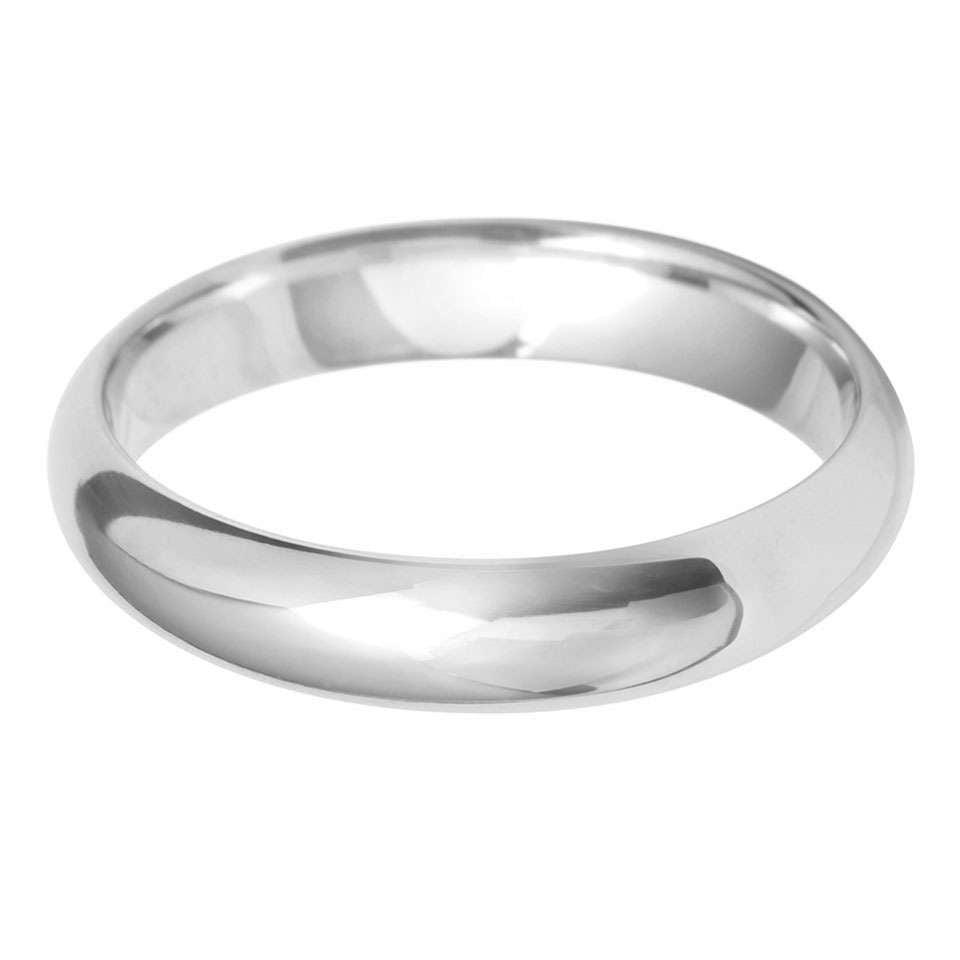 D Shape Wedding Ring