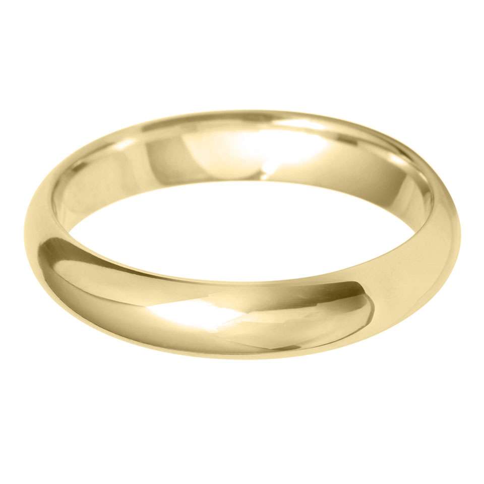 D Shape Wedding Ring