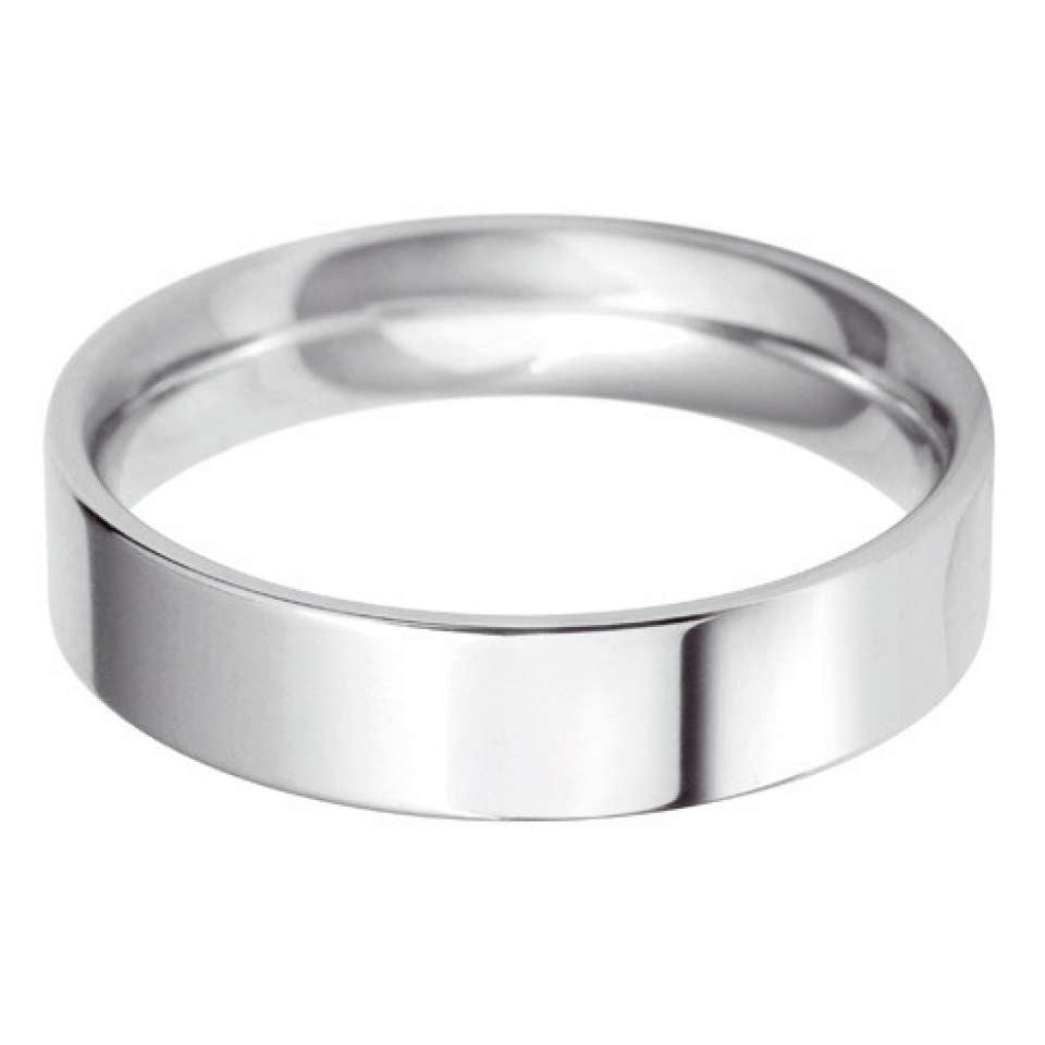 Flat Court Wedding Ring