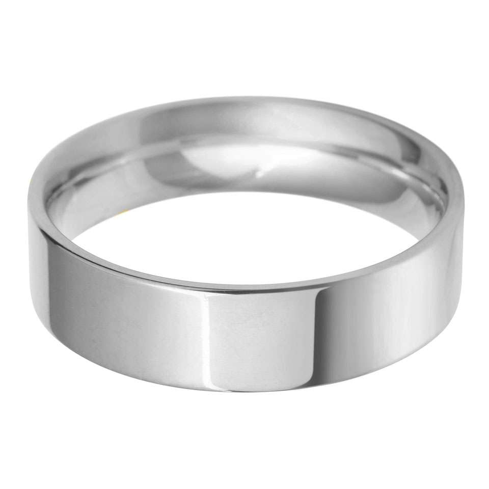 Flat Court Wedding Ring