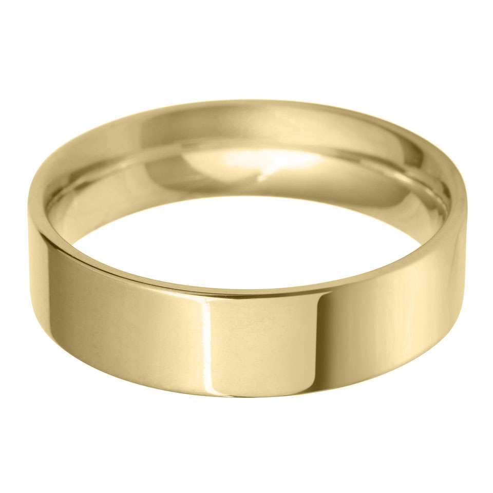 Flat Court Wedding Ring