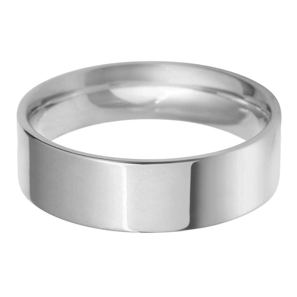 Flat Court Wedding Ring