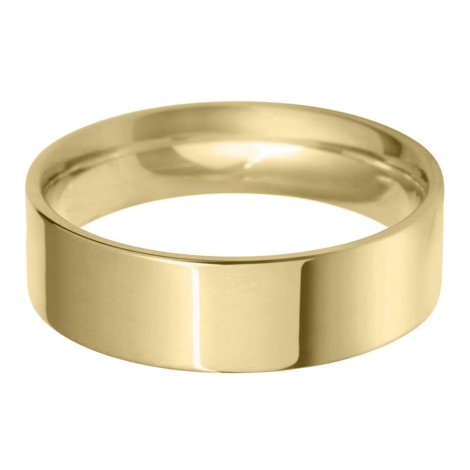 Flat Court Wedding Ring