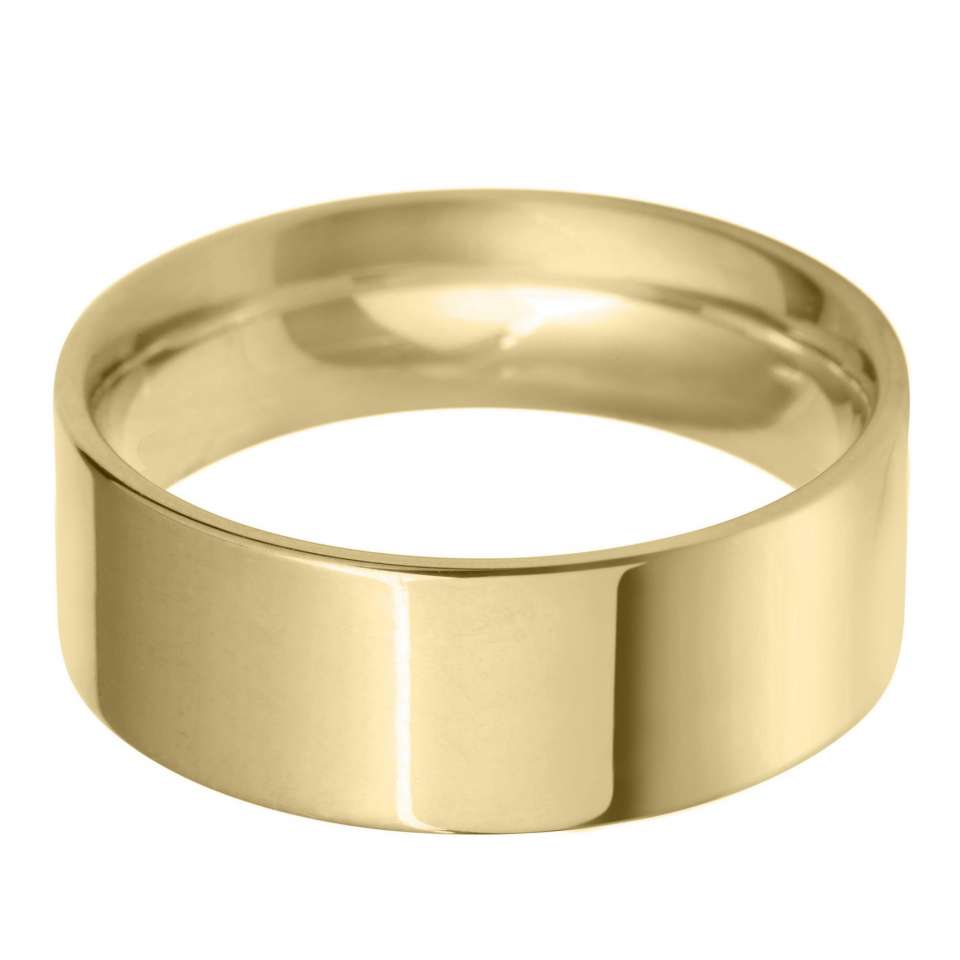 Flat Court Wedding Ring
